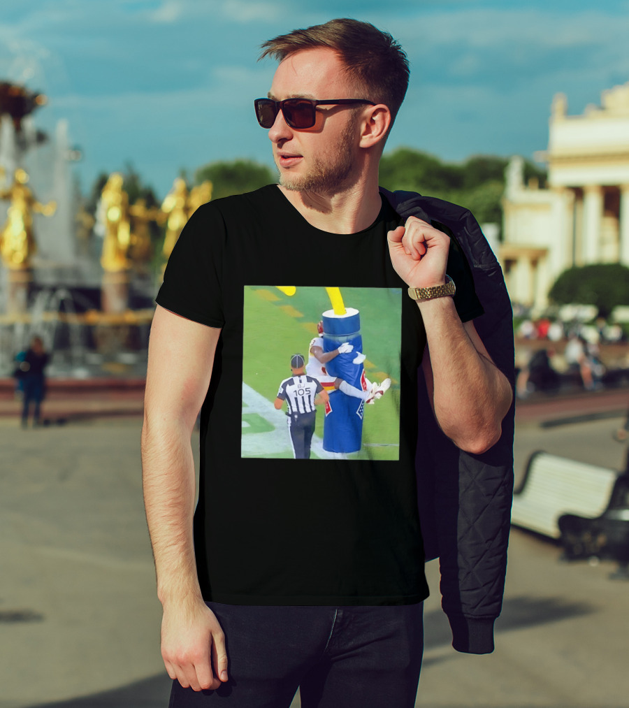 Stefon Diggs Washington Commanders Touchdown Celebration NFL Moment T-Shirt