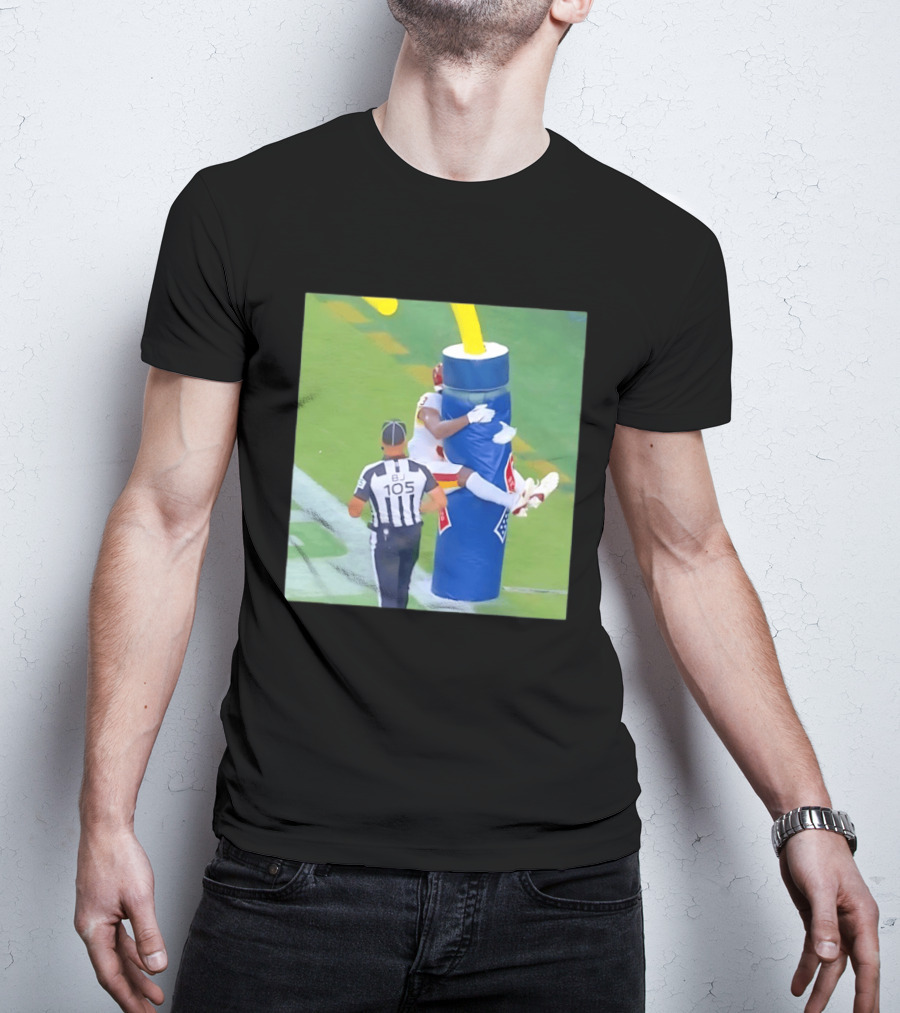 Stefon Diggs Washington Commanders Touchdown Celebration NFL Moment T-Shirt