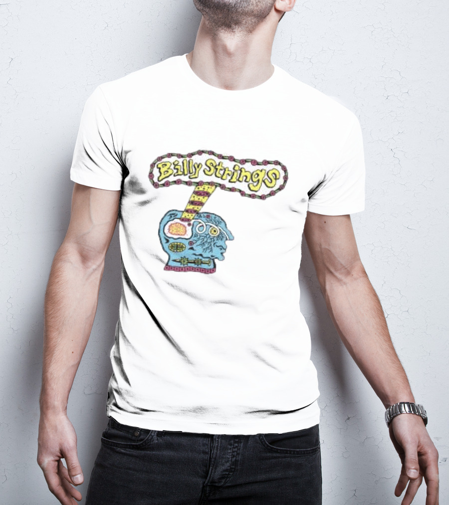 Billy Strings Store Head Brain T-Shirt