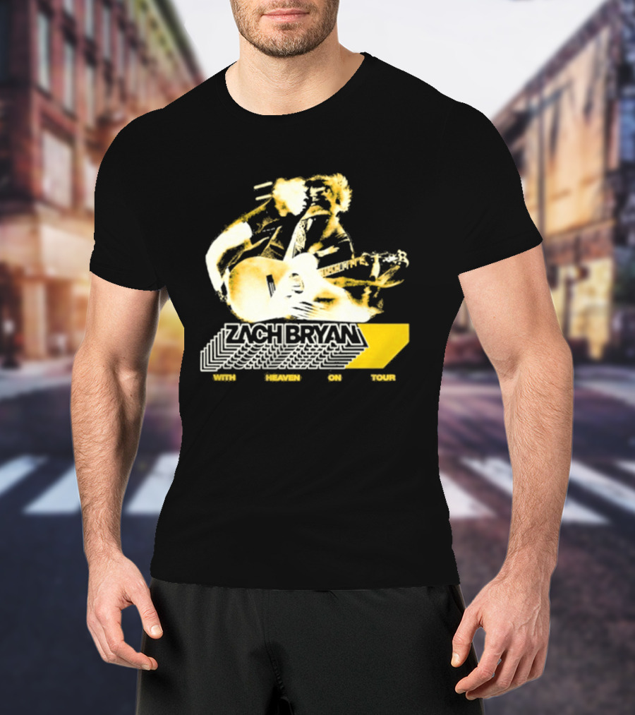 Zach Bryan With Heaven On Tour Sep 18 2026 The Woodlands Dover DE T-Shirt
