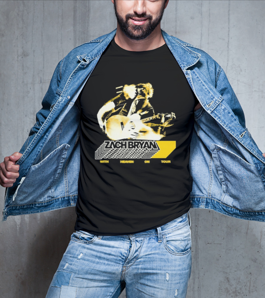 Zach Bryan With Heaven On Tour Sep 18 2026 The Woodlands Dover DE T-Shirt