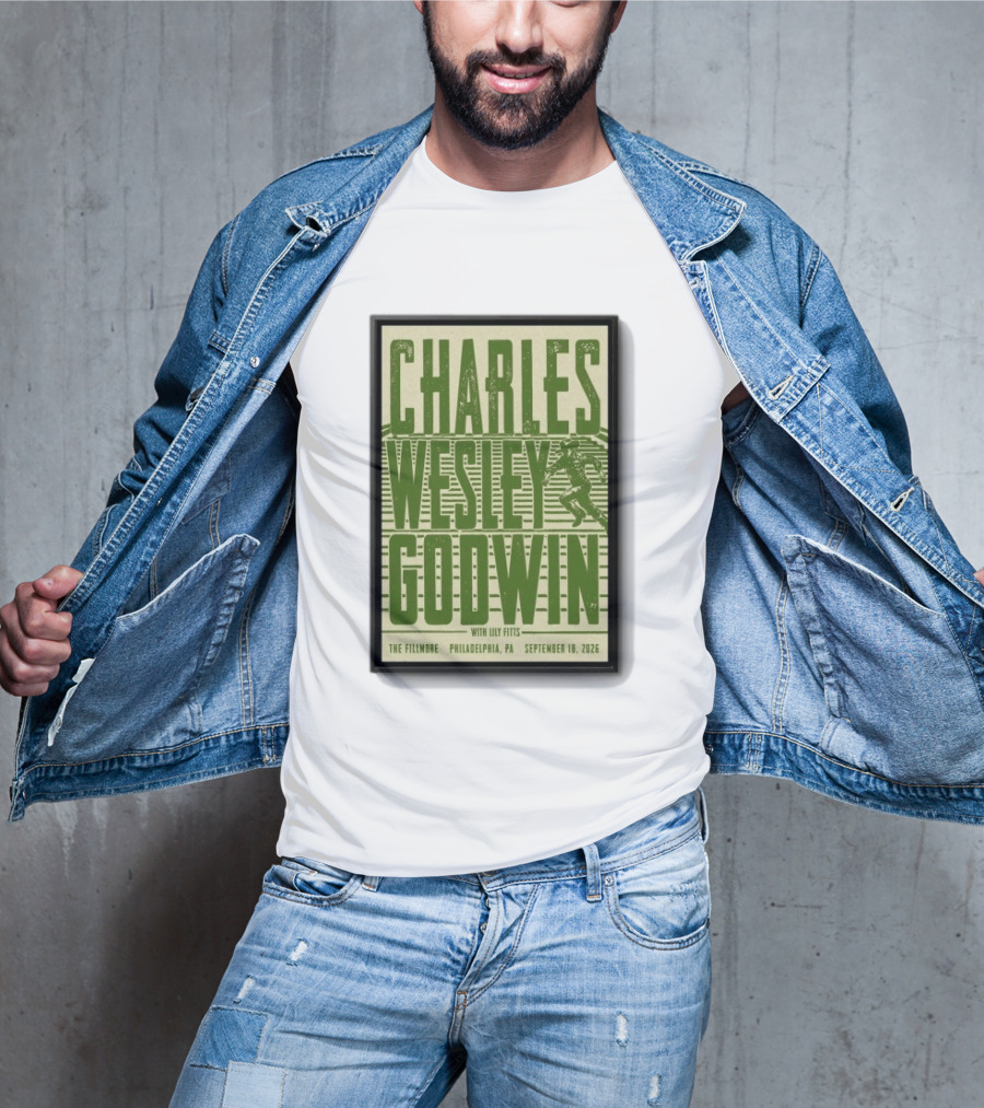 Charles Wesley Godwin The Fillmore Philadelphia PA September 18 2026 T-Shirt