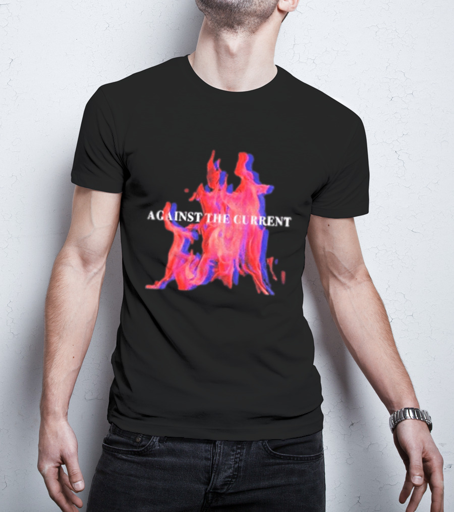 Against The Current Flames Fiery T-Shirt