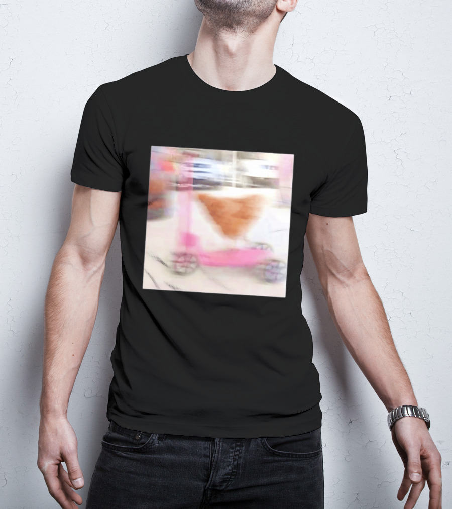Chicken Riding Pink Scooter T-Shirt