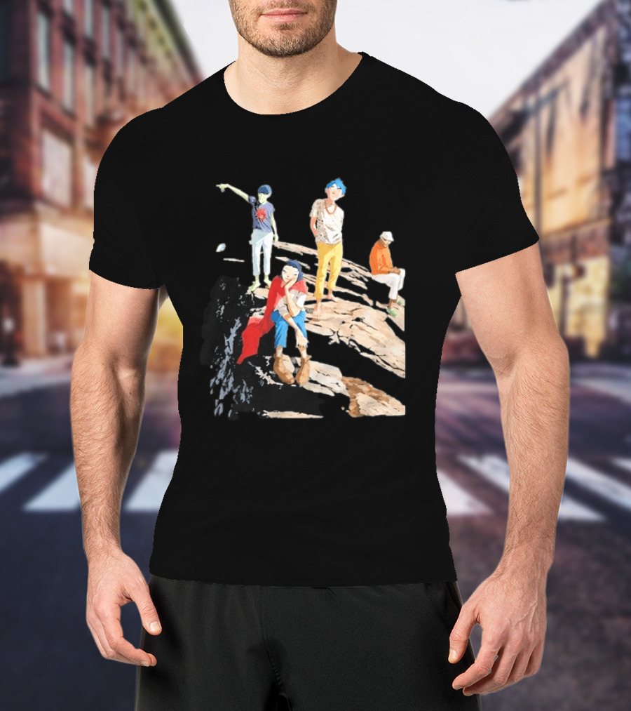 Gorillaz The Mountain Tour September 23 2026 Spectrum Center Charlotte North Carolina Band Members T-Shirt