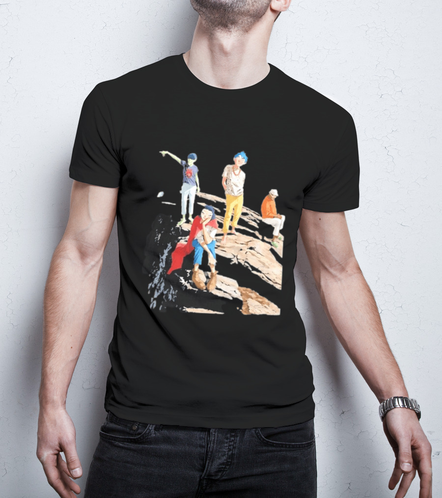 Gorillaz The Mountain Tour September 23 2026 Spectrum Center Charlotte North Carolina Band Members T-Shirt