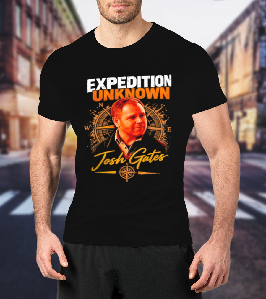 Josh Gates Expedition Unknown Discovery Channel T-Shirt