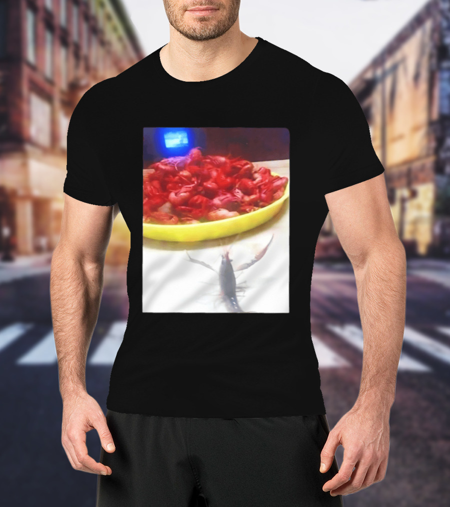 Sad Shrimp Meme T-Shirt