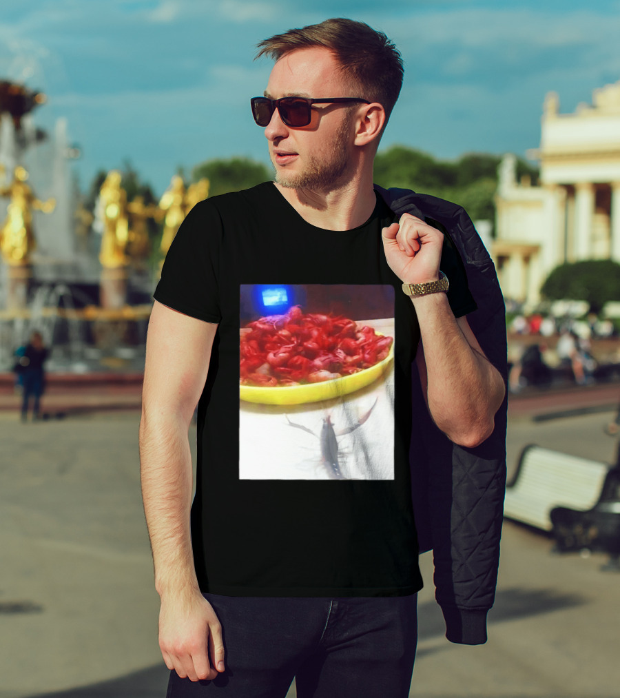 Sad Shrimp Meme T-Shirt