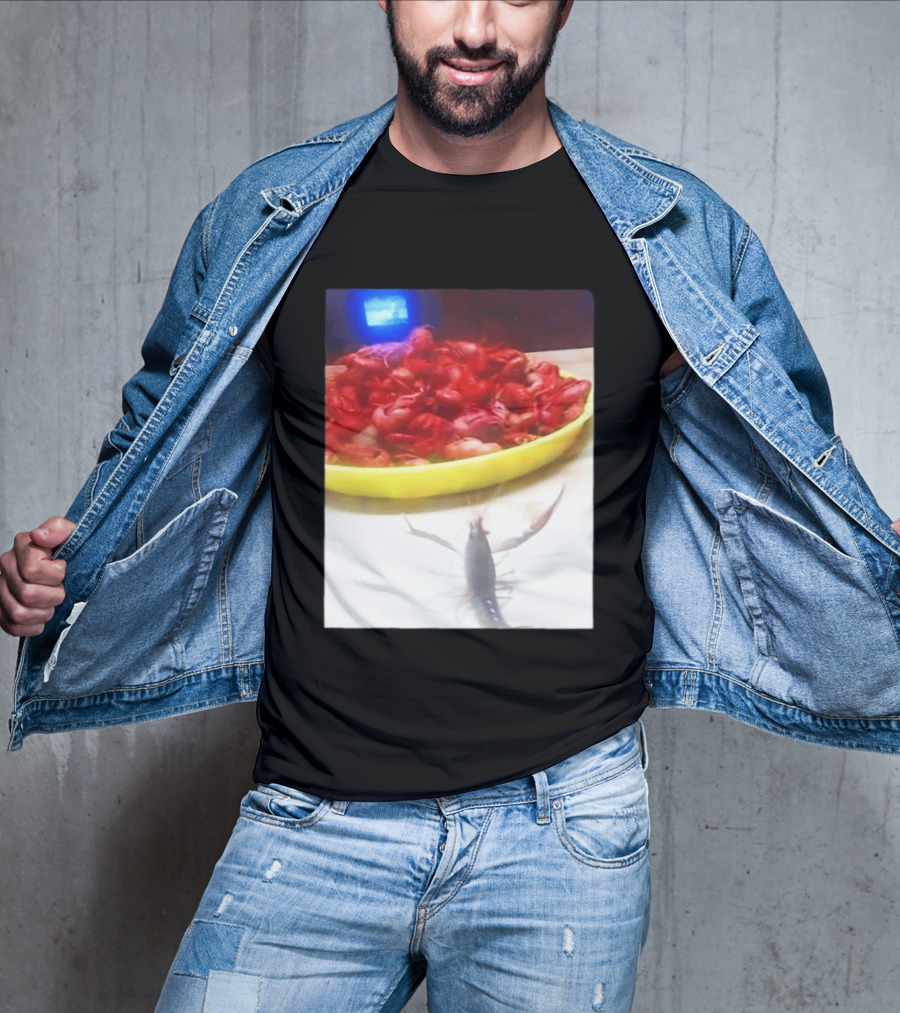 Sad Shrimp Meme T-Shirt