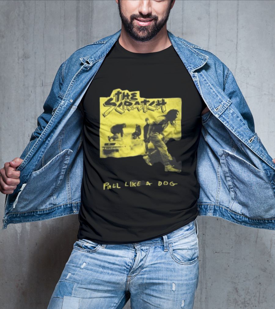 The Scratch Pull Like A Dog Grunge Style Vintage Band T-Shirt