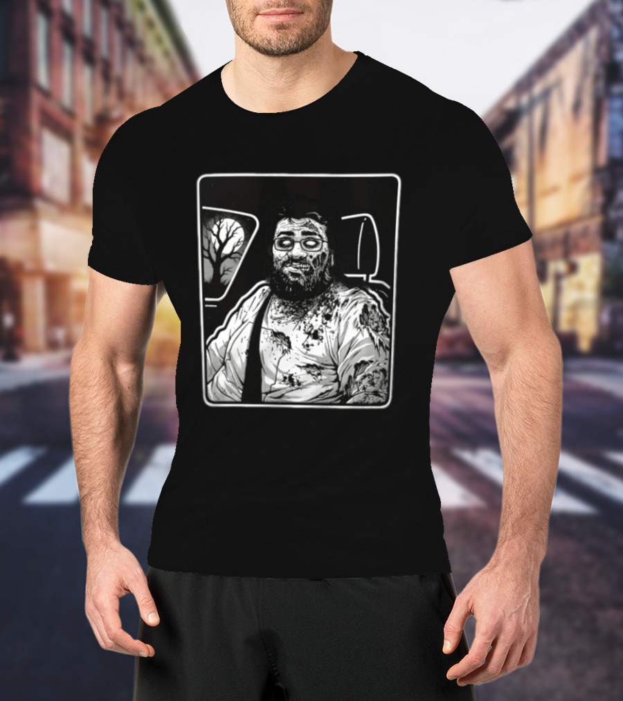 Undead Armenian Cory Zombie Ride With Tree T-Shirt