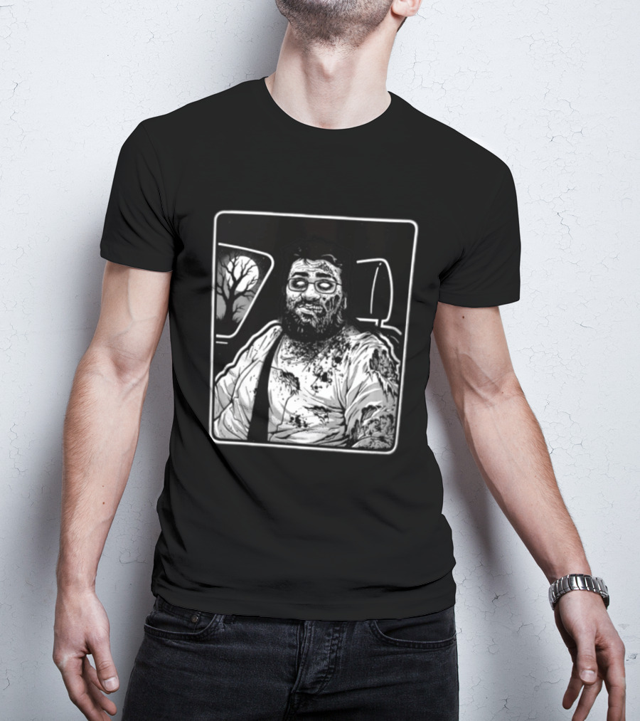 Undead Armenian Cory Zombie Ride With Tree T-Shirt