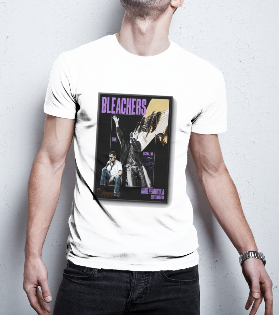 Bleachers Live Tacoma WA Dune Peninsula September 19 T-Shirt
