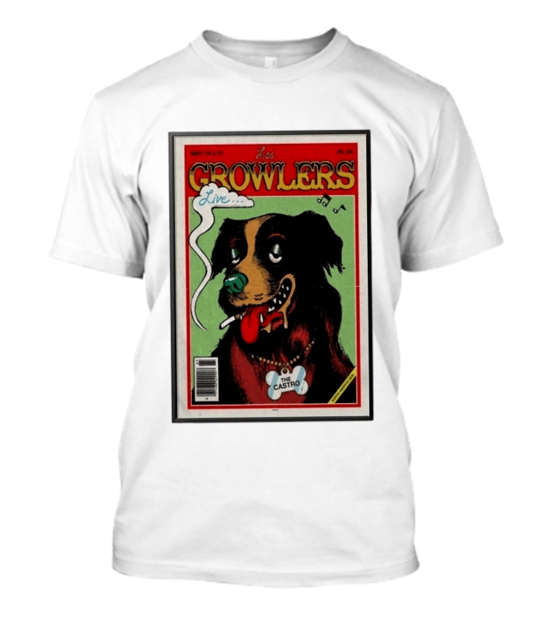 Los Growlers Live The Castro SF September 18 19 2026 Limited T-Shirt