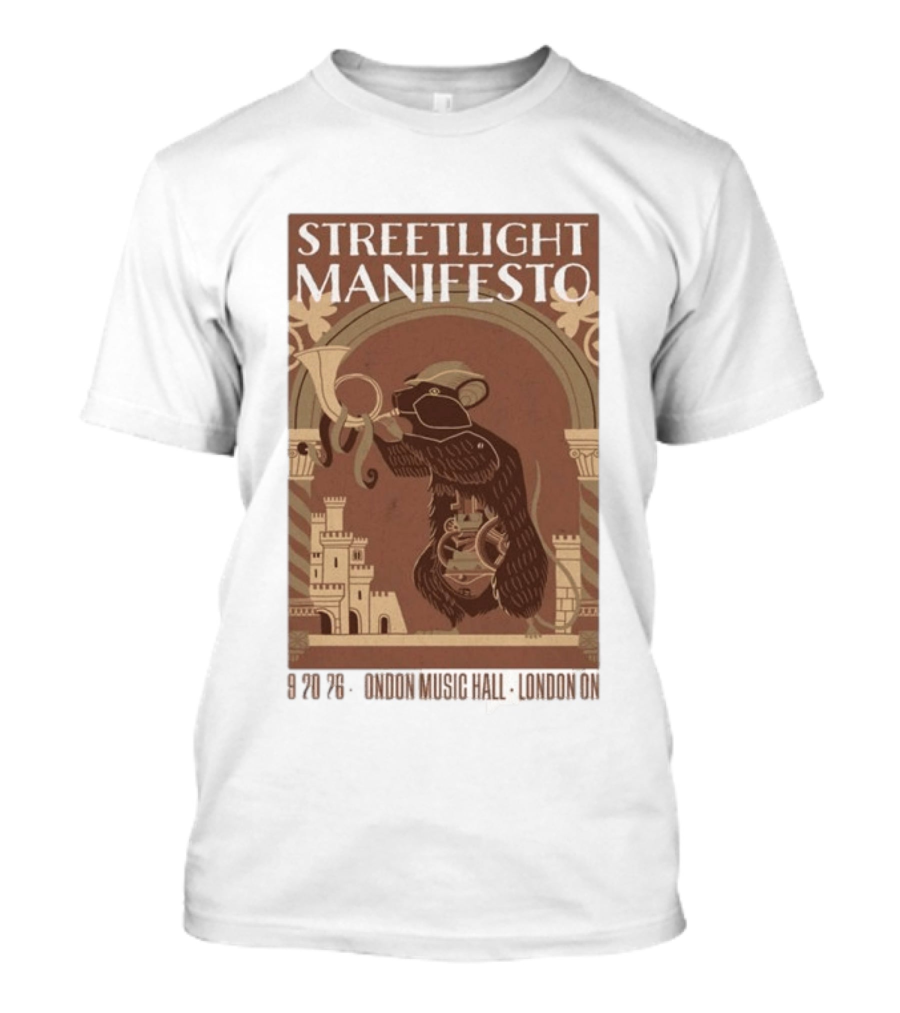 Streetlight Manifesto London Music Hall London 2026 Show T-Shirt