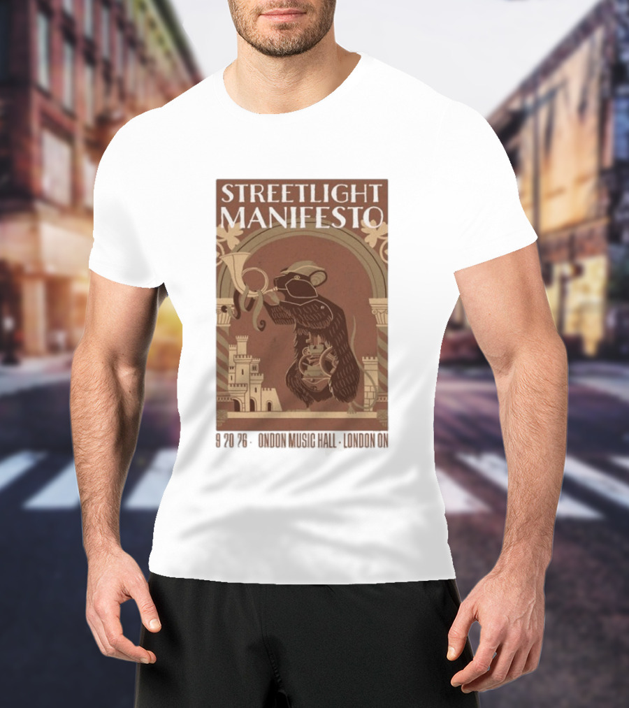Streetlight Manifesto London Music Hall London 2026 Show T-Shirt