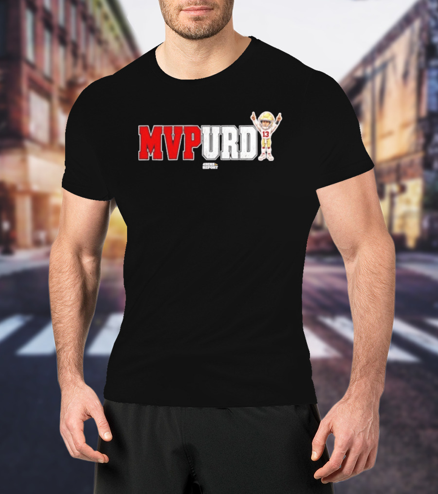 Brock Purdy MVPurd 49ers Report MVP SZN 13 San Francisco 49ers T-Shirt