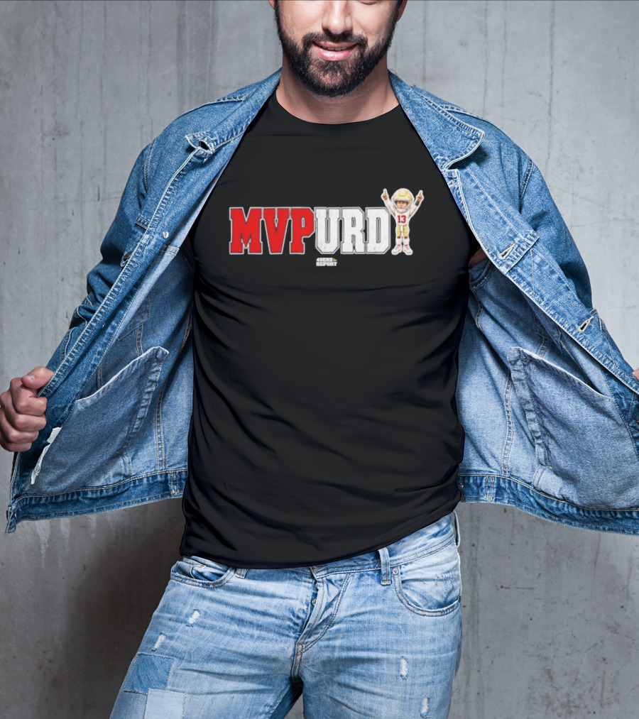 Brock Purdy MVPurd 49ers Report MVP SZN 13 San Francisco 49ers T-Shirt