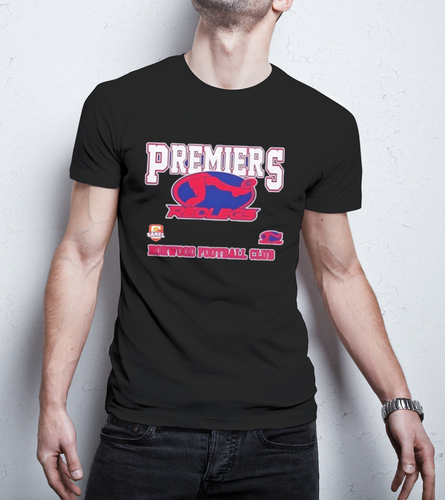 SANFL League Norwood Football Club Redlegs Premiers 2026 T-Shirt