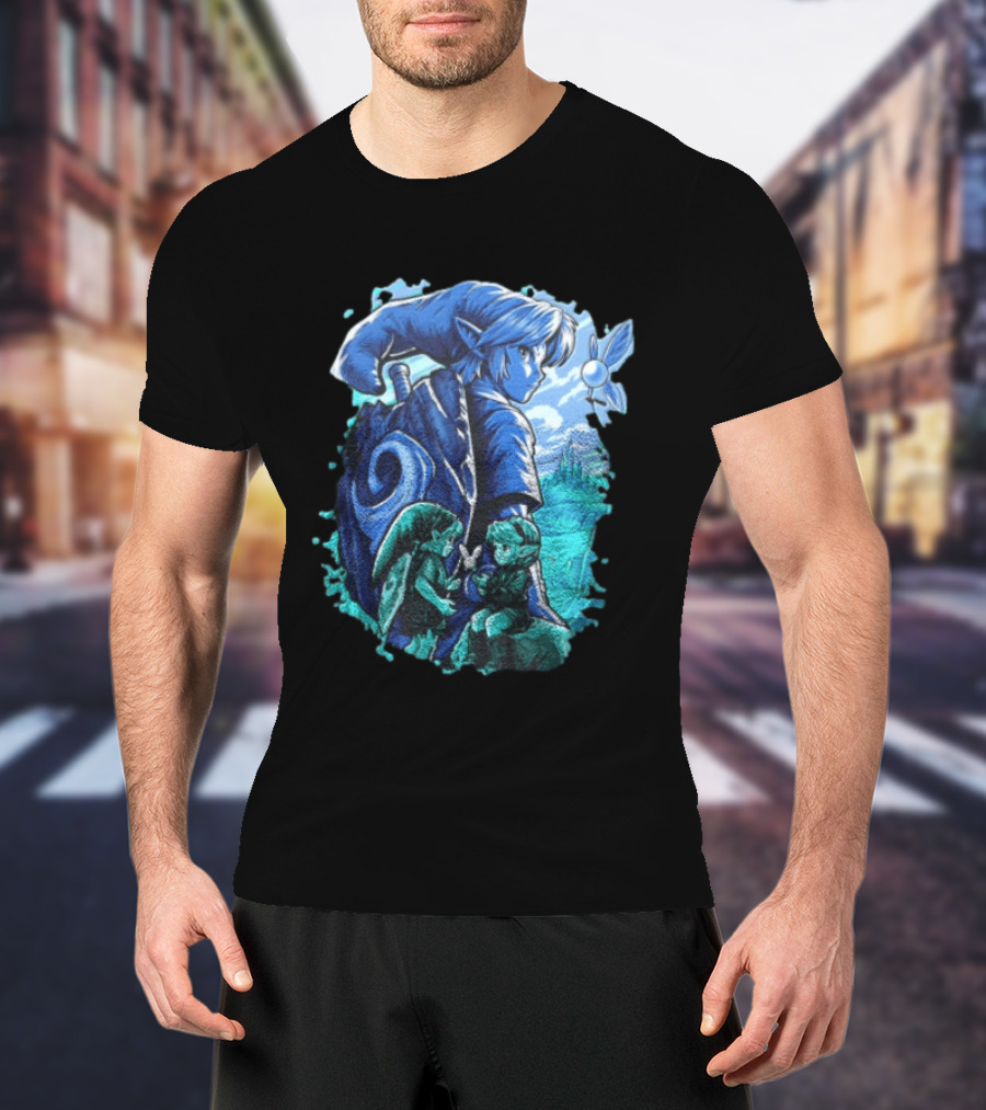 The Hero Of Time Returne Legendary Quest Fantasy Adventure T-Shirt