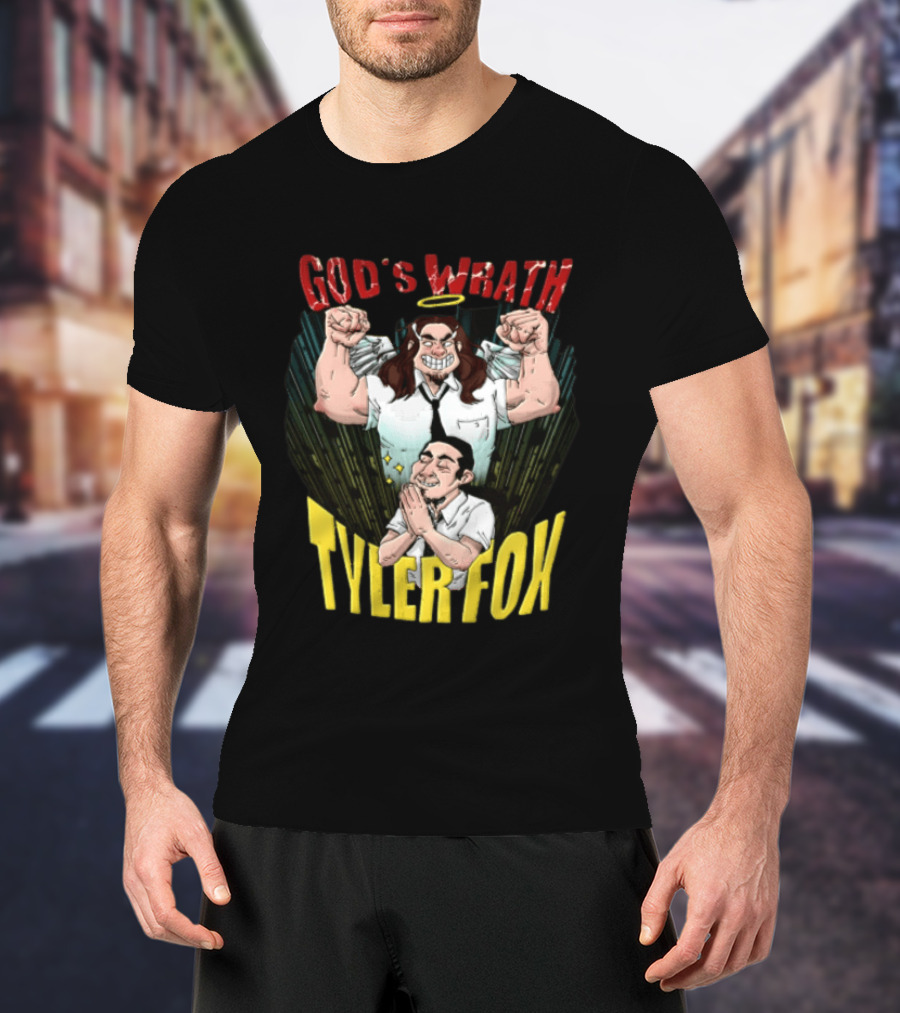 God's Wraith Tyler Fox Cartoon Animation T-Shirt