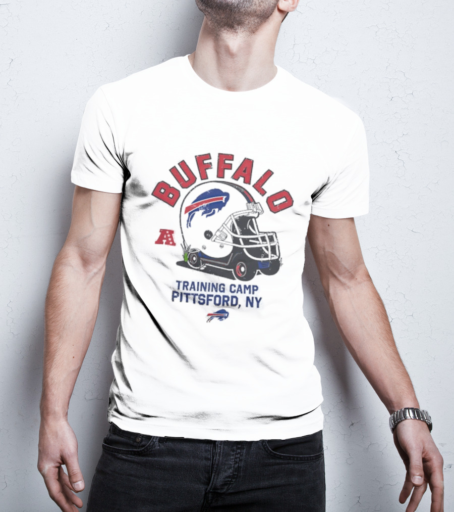 Buffalo Bills Training Camp 2026 Pittsford NY NFL Football Helmet T-Shirt