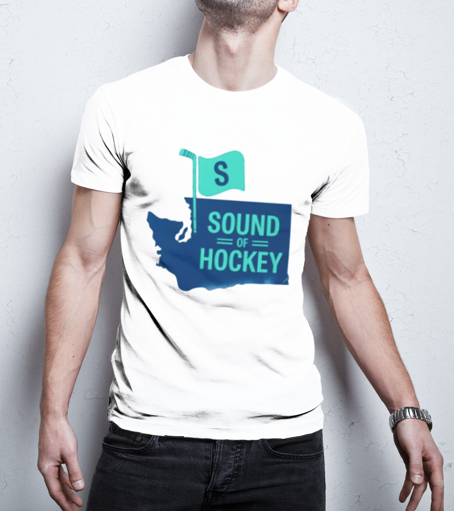 Seattle Kraken Sound Of Hockey State Flag S T-Shirt