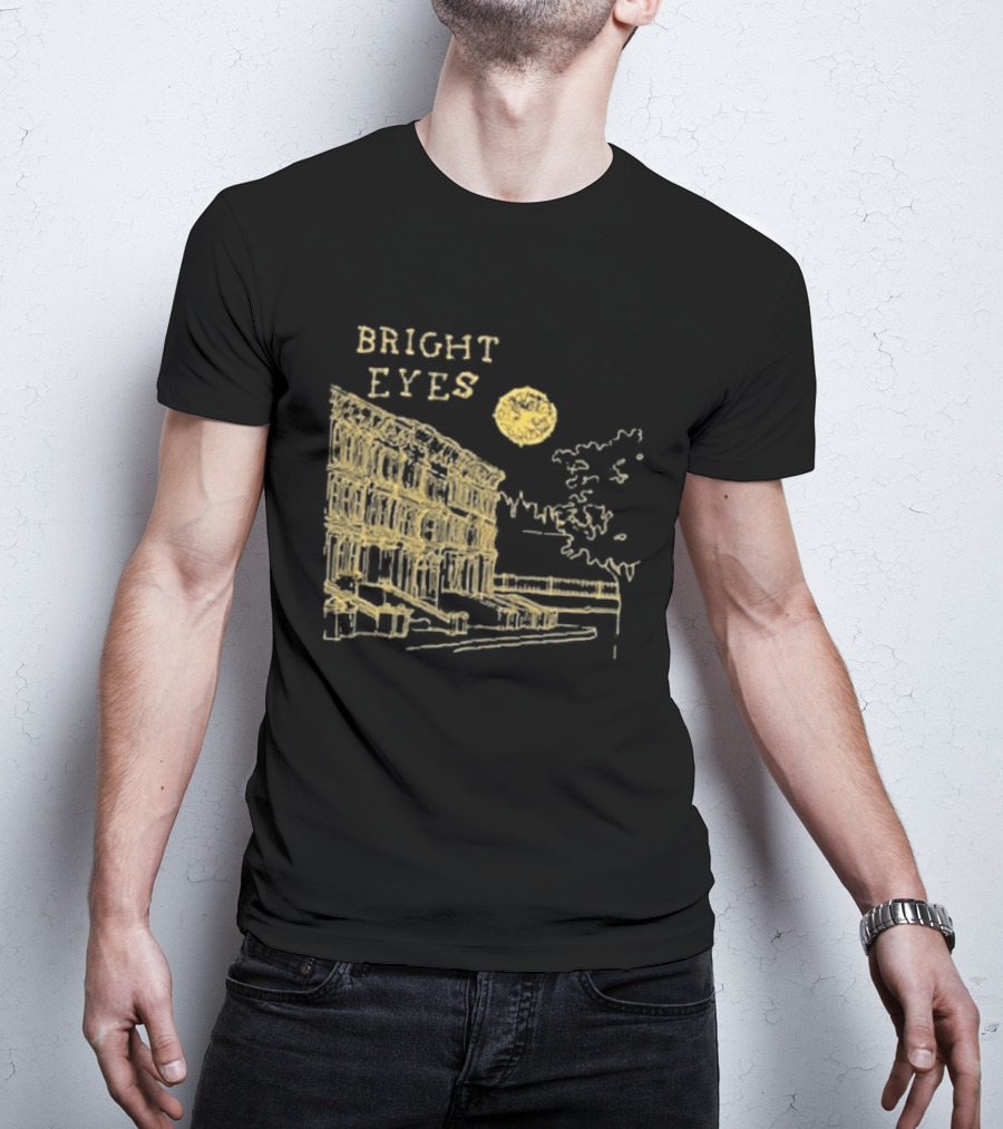 Bright Eyes I'm Wide Awake It's Morning Sun And Building Scene T-Shirt