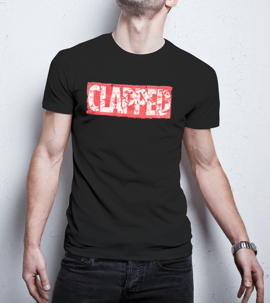 Clappedmob Raw Cut Halloween Horror Characters T-Shirt