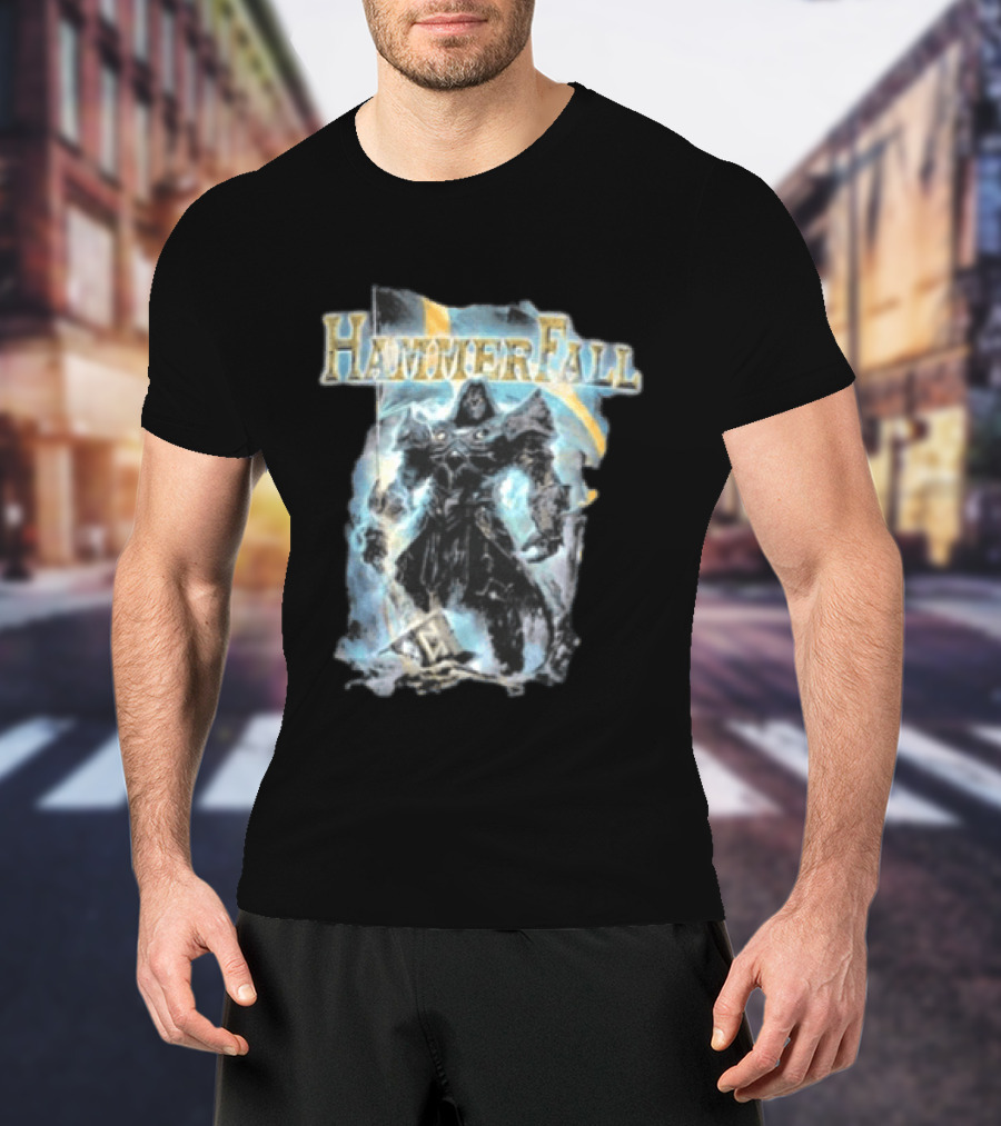 HammerFall Hope Is Reborn When All Else Is Forlorn Warrior T-Shirt