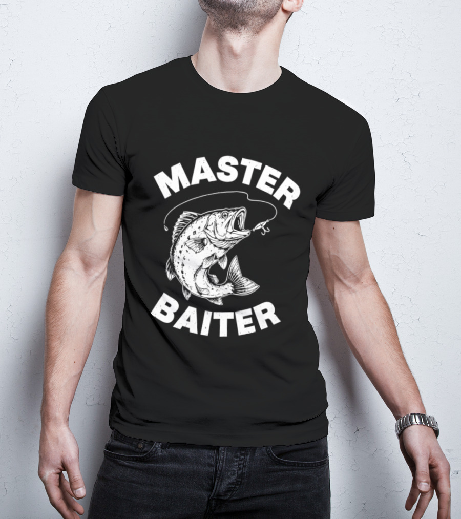 Master Baiter Fishing Hook Fish T-Shirt