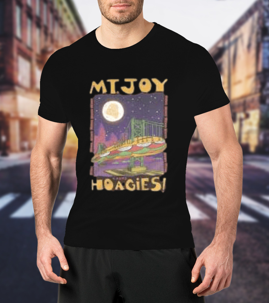 Mt Joy Hoagies Moonlit Night Bridge T-Shirt