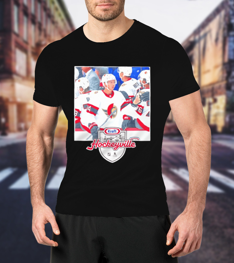 Kraft Hockeyville Ottawa Senators NHL Players Team Canada T-Shirt