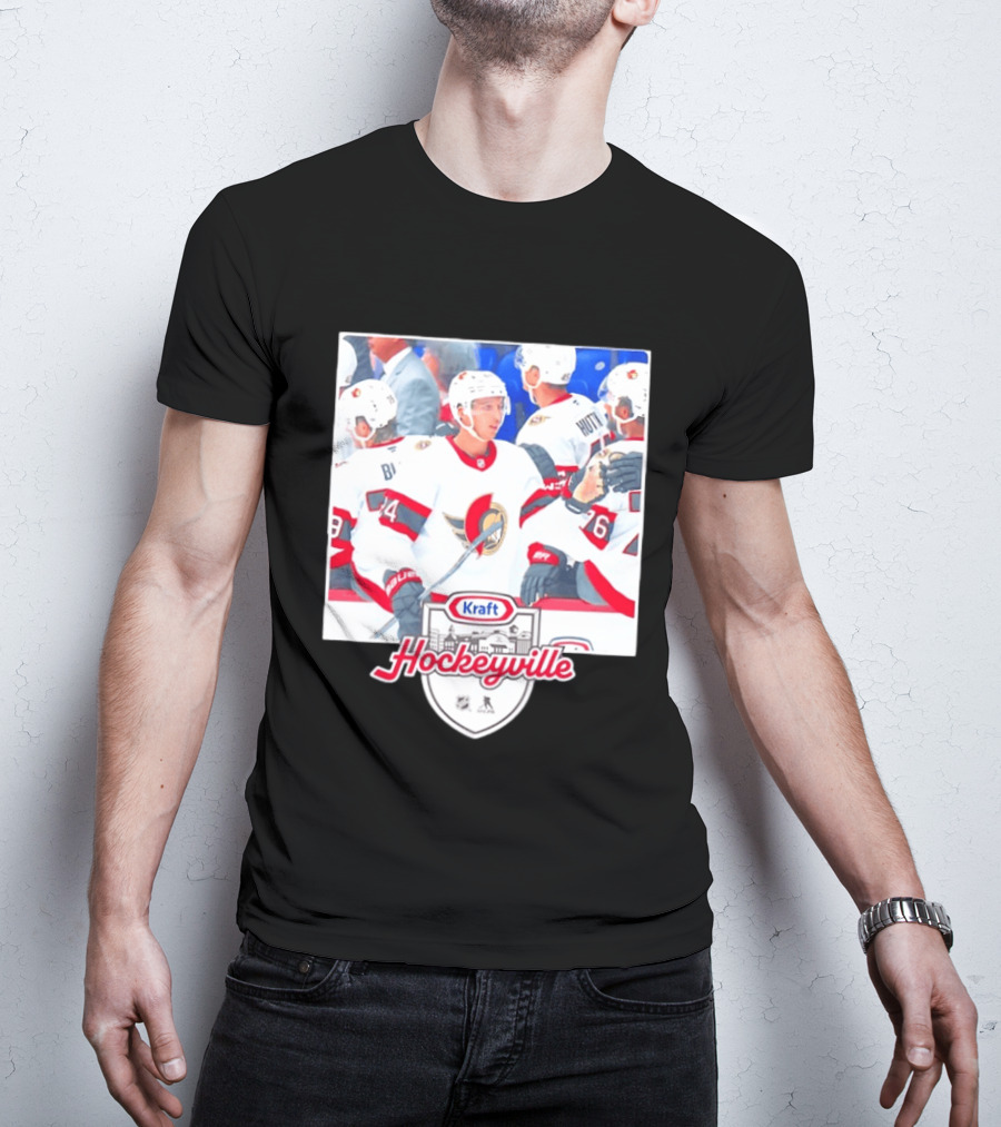 Kraft Hockeyville Ottawa Senators NHL Players Team Canada T-Shirt