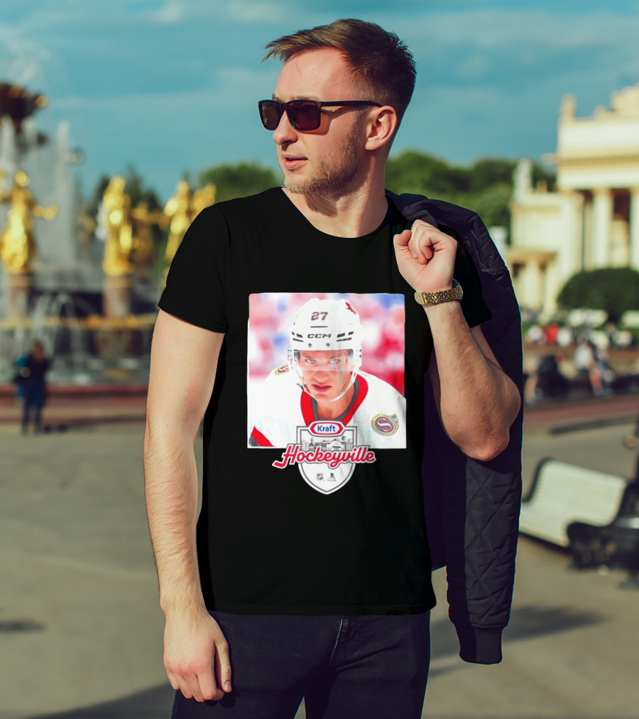 Ottawa Senators 27 Kraft Hockeyville CCM T-Shirt