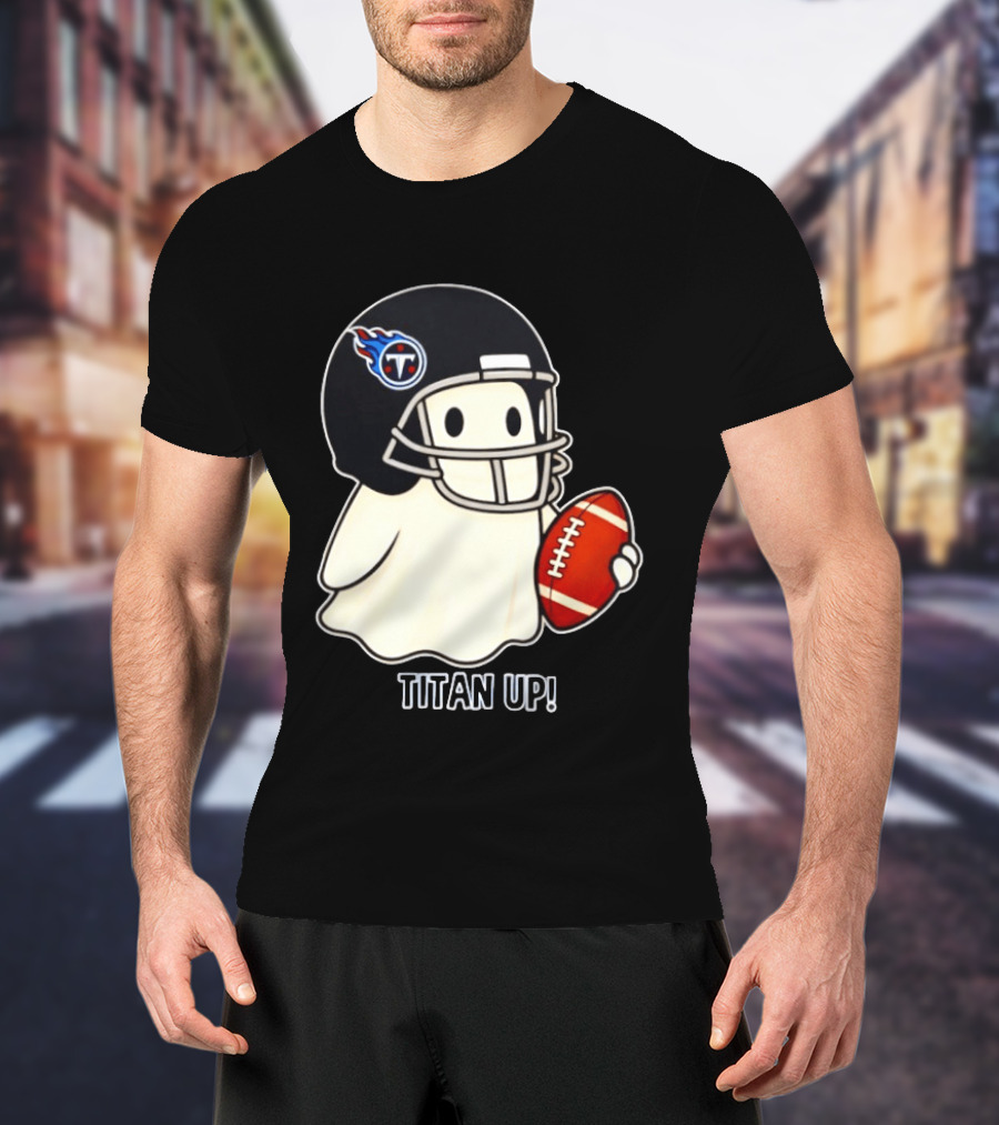 Tennessee Titans Ghost Halloween Titan Up 2026 Football Team Fan Gear T-Shirt
