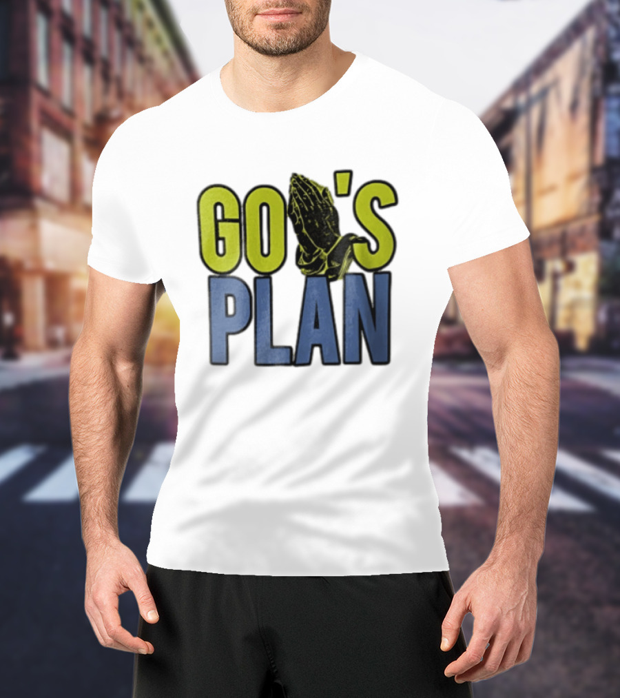 GO'S PLAN Praying Hands T-Shirt