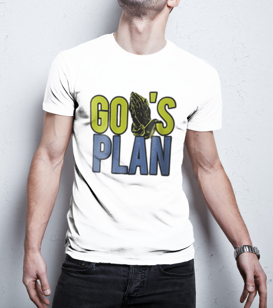 GO'S PLAN Praying Hands T-Shirt