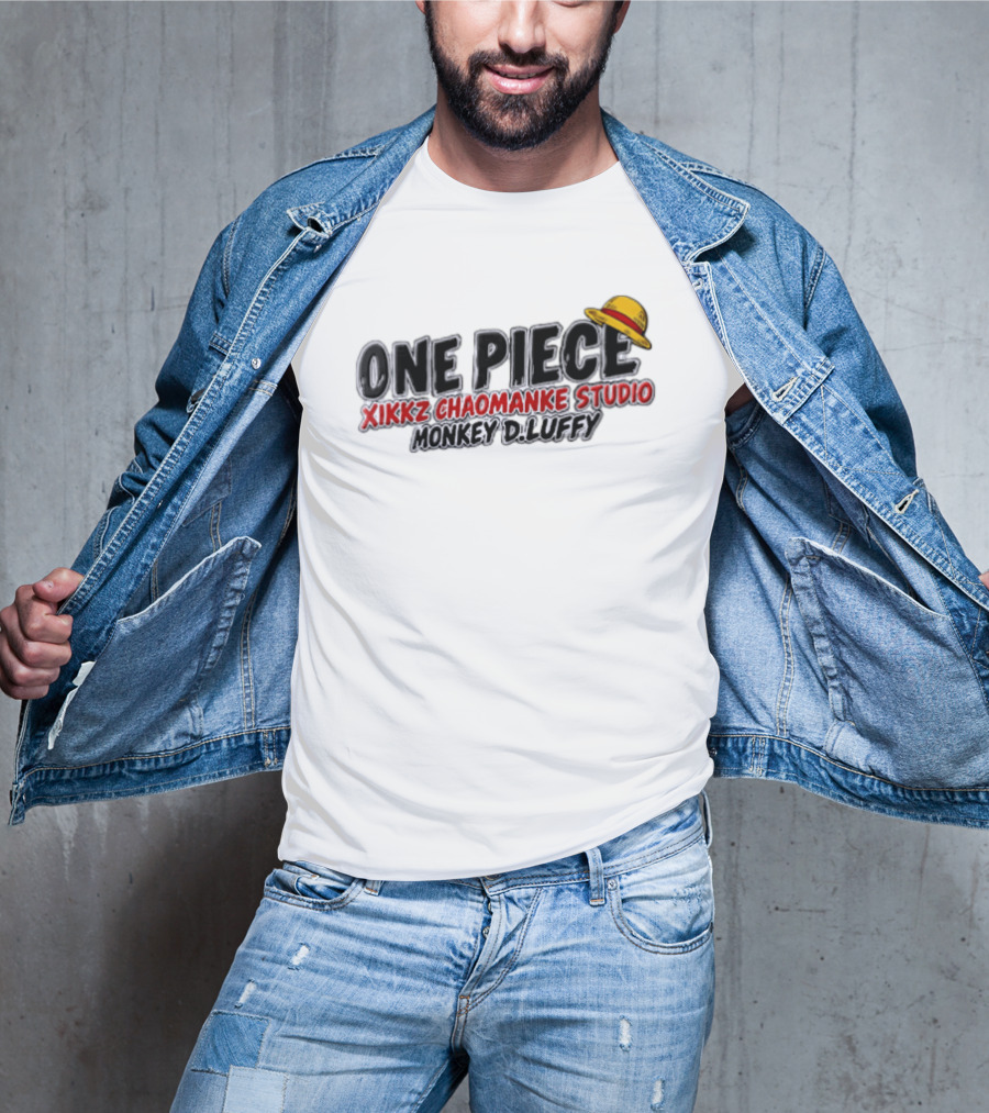 One Piece Xikkz Chaomanke Studio Monkey D Luffy Straw Hat T-Shirt