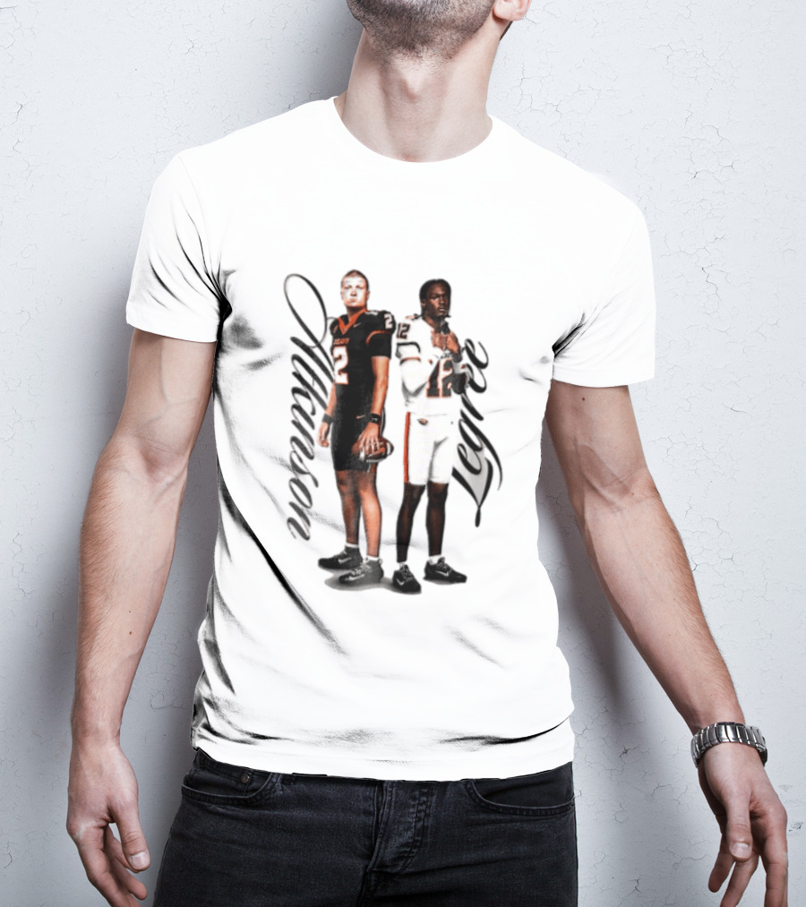 Oregon State Beavers Atkinson Legree Football Players Uniforms T-Shirt
