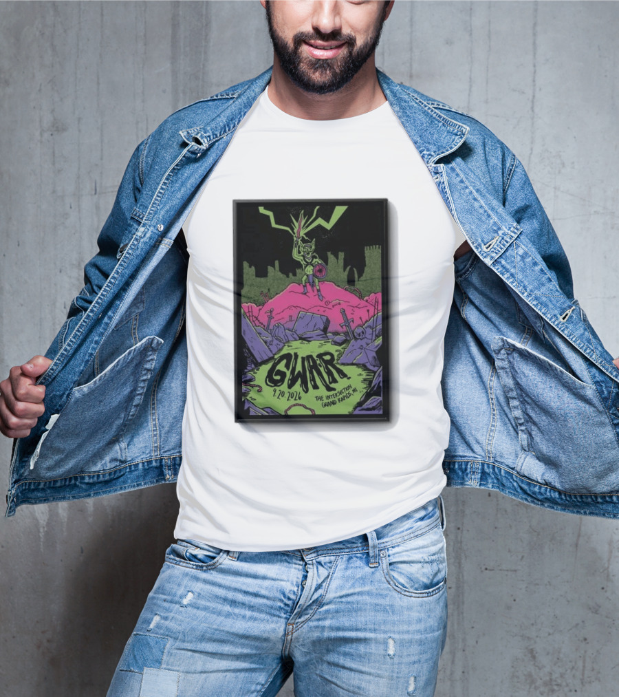 Gwar 9 20 2026 The Intersection Grand Rapids MI T-Shirt