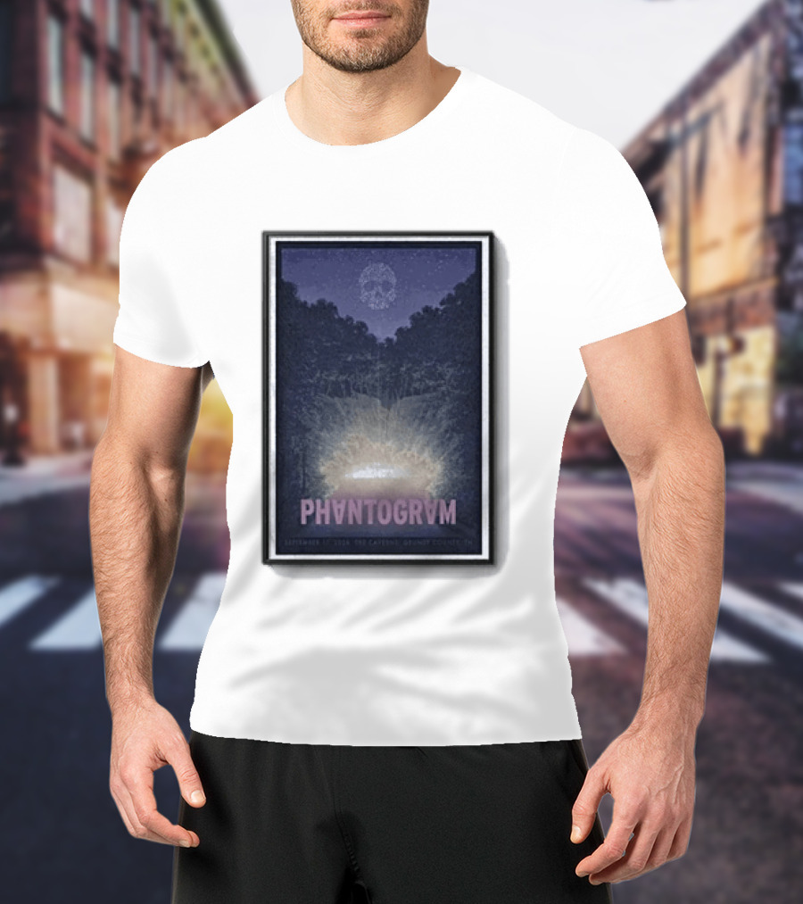 Phantogram September 17 2026 The Caverns Grundy County Tennessee Concert T-Shirt
