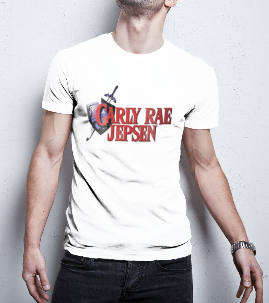 Carly Rae Jepsen The Legend Of Zelda Parody Shield Sword T-Shirt