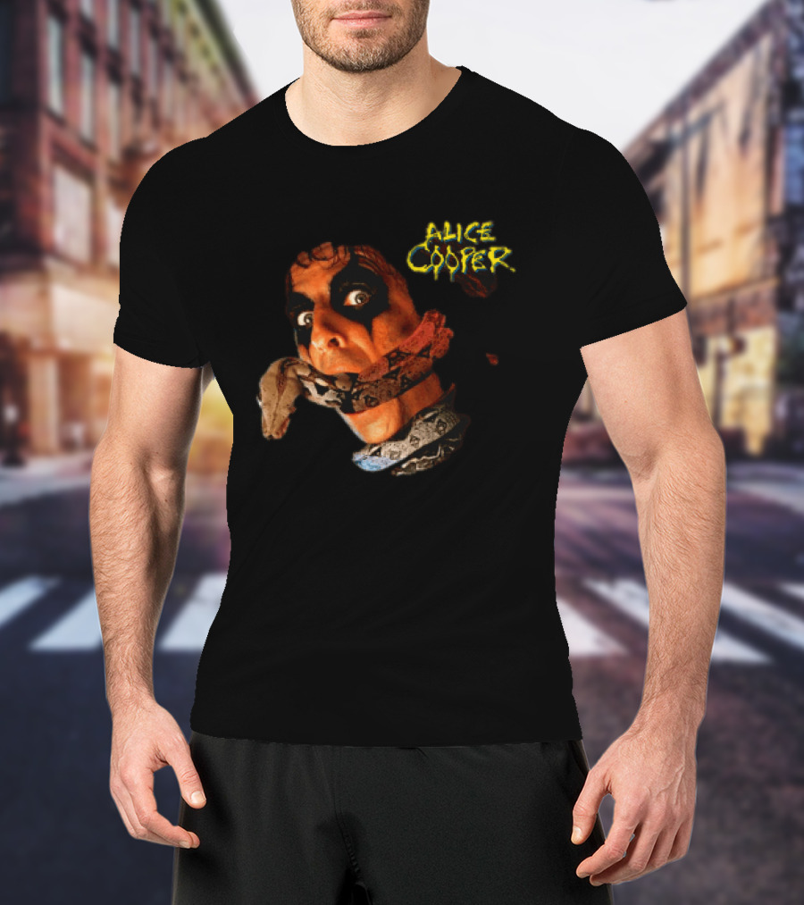 Alice Cooper Constrictor Anniversary Store Snake T-Shirt