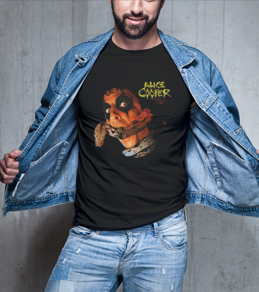 Alice Cooper Constrictor Anniversary Store Snake T-Shirt