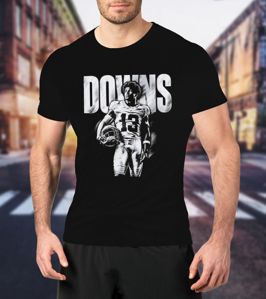 Downs No 13 Dallas Cowboys Football T-Shirt