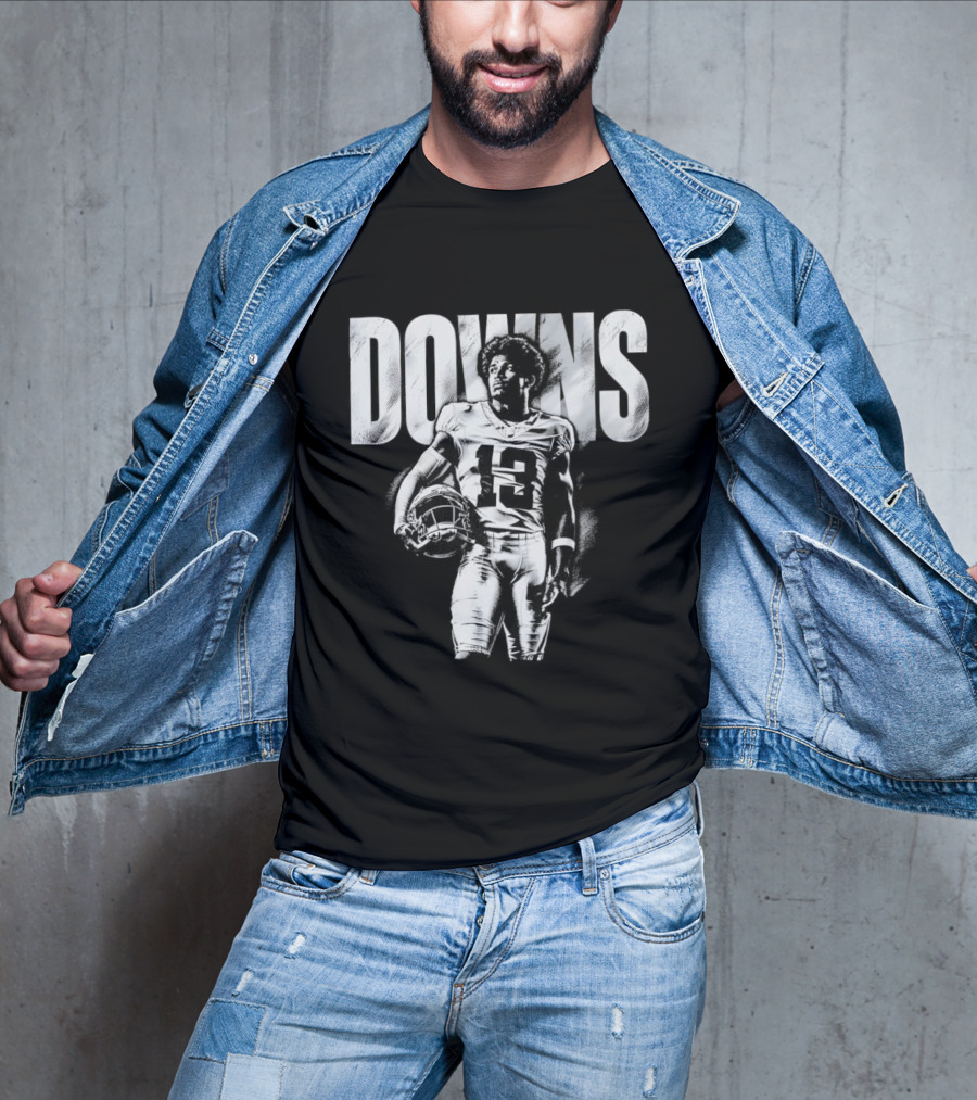 Downs No 13 Dallas Cowboys Football T-Shirt