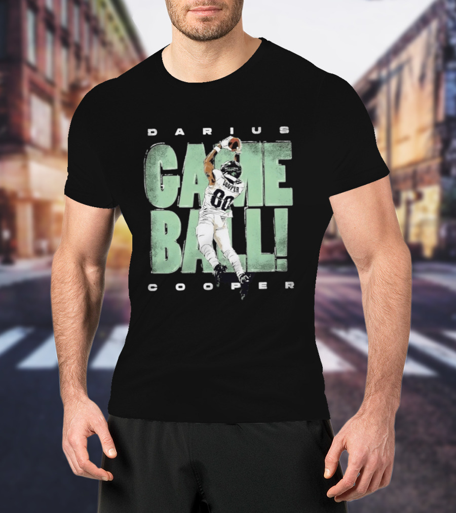 Darius Cooper Game Ball Philadelphia Eagles T-Shirt
