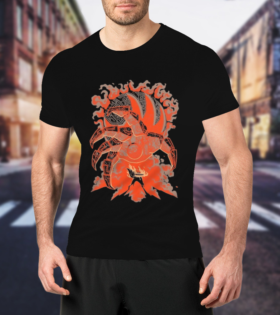 Okami Everlasting Darkness Fire Spirit And Flames T-Shirt